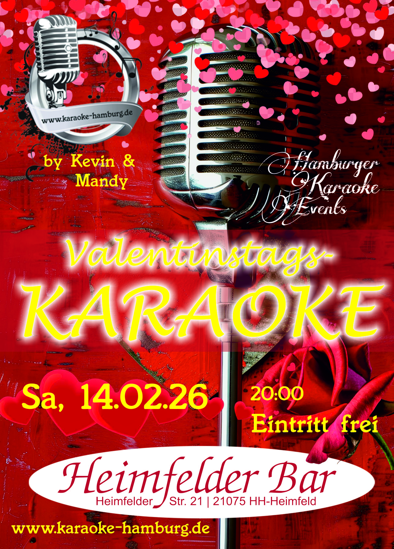 Heimfelder Bar Valentinskaraoke
