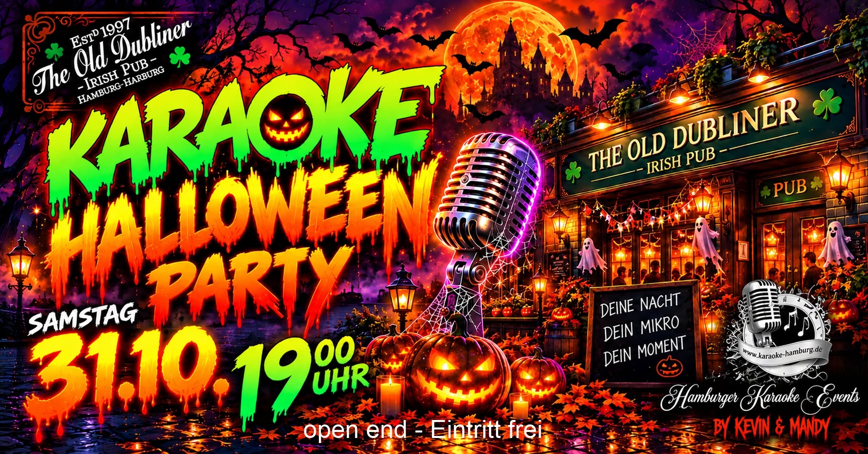 Flyer 31.10. Old Dubliner